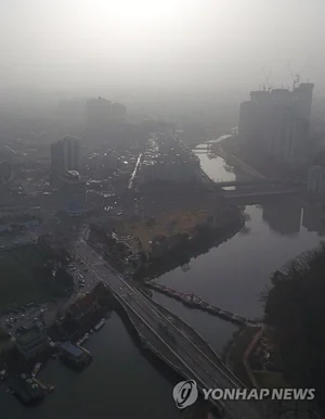 겨울철 미세먼지 진짜 이유..춘천 '최악'