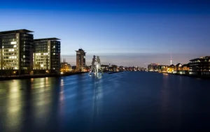 베를린 시내 항구 재개, 슈프레강과 운하 이용한 대중교통 활성화