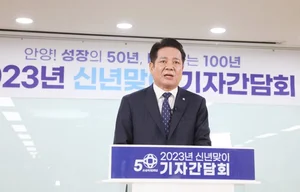 최대호 안양시장 “미래선도기업 유치·평촌신도시·상권활성화 추진”
