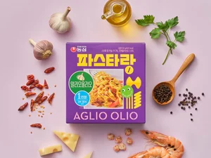 농심, 신제품 '파스타랑 알리오올리오' 출시 