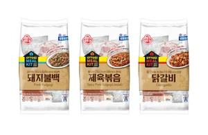 오뚜기, 밀키트 ‘돼지불백·제육볶음·닭갈비’ 3종 출시 