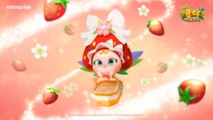 넷마블 '머지 쿵야 아일랜드', 신규 캐릭터 '딸기 쿵야' 출시