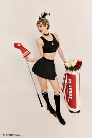 골프웨어 왁,X플레이보이 콜라보 출시..