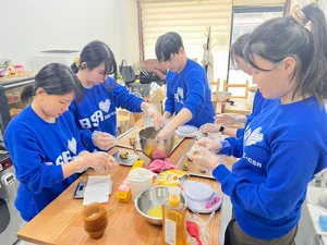 bhc그룹 해바라기 봉사단, 아동 보육시설에 수제간식 나눔