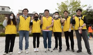 HDC현산, 식목일 맞아 나무심기 봉사활동 펼쳐