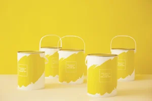 '오뚜기=옐로우'..삼화페인트와 콜라보 상품 출시