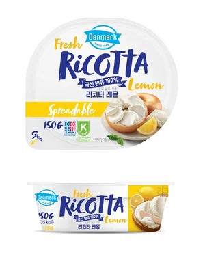 동원, 이탈리아 정통 자연치즈 ‘덴마크 리코타 레몬’ 출시
