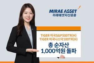 미래에셋, 美 대표지수 환헤지형 ETF 2종 순자산 1천억원 돌파