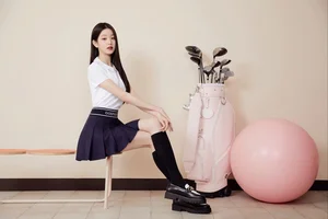 골프웨어 고스피어, 장원영 화보 공개