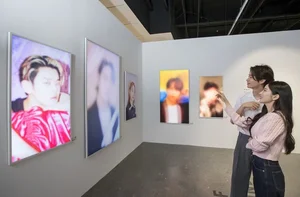 삼성 '더 프레임', BTS, 세븐틴, 르세라핌...하이브 아티스트 담는다