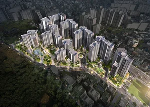 롯데건설 '청량리 롯데캐슬 하이루체' 견본 주택 오픈