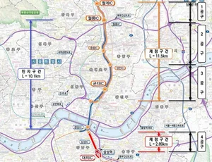 서부 이어 동부간선도로도 지하화..2028년 개통