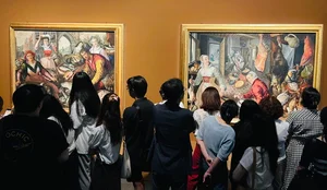  ‘英 내셔널갤러리 명화전’ 에 10만명 찾아..'인기몰이'