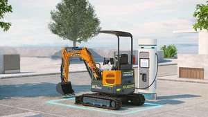 HD현대인프라코어, 온라인서 굴착기 판다