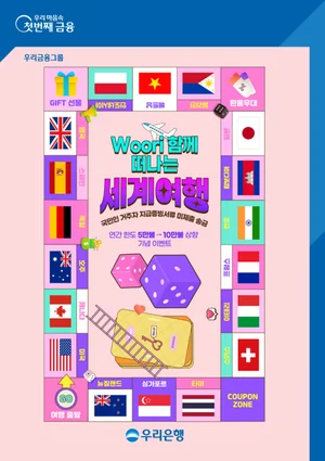 우리은행, 해외송금 한도 10만불 상향 이벤트 실시