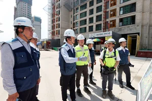 대우건설, 백정완 사장 앞장서서 혹서기 온열질환 예방 총력