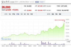 '유상증자가 보약?' 딥노이드, 실적 턴어라운드 기대 52주 신고가