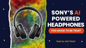 소니의 새 AI 헤드폰 