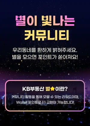 ‘KB부동산 커뮤니티’ 리워드 이벤트 진행