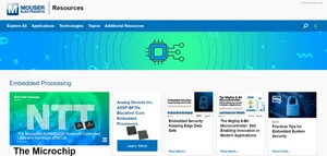 마우저, 임베디드 시스템 엔지니어 위한 콘텐츠 허브 공개