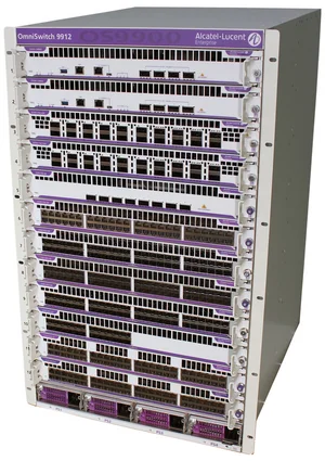 알카텔-루슨트, 대규모 코어 네트워크 위한 '대용량 모듈형 섀시' 옴니스위치 9912 출시