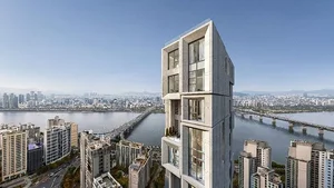 전세대 한강 조망 확보한 싱글 펜트하우스 ‘리카르디 아스턴 청담’