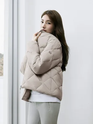 이두나 아닌 수지가 입은 세·젤·부 경량다운... 완판 기대감 업↑