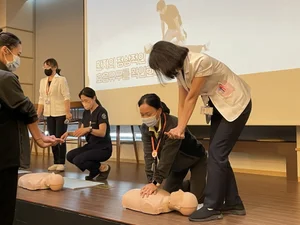 참조은병원, 응급환자 신속 대처 심폐소생술 교육 실시