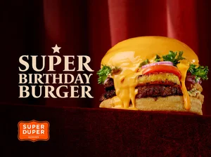 bhc그룹 슈퍼두퍼, 론칭 1주년 24cm 슈퍼 사이즈 버거 출시