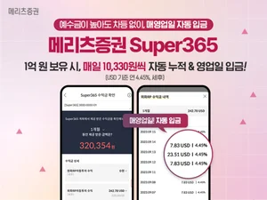 메리츠증권, 예수금 불려주는 'Super365계좌' 잔고 2000억 돌파