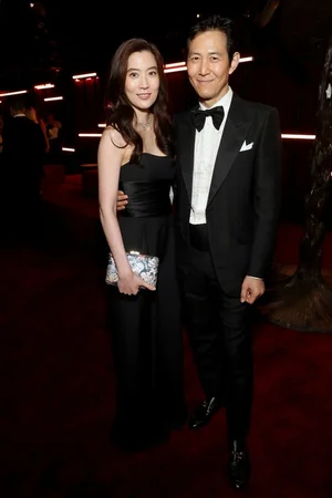 이정재·임세령, 구찌 갈라쇼에 블랙룩 입고 동반 참석