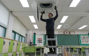 삼성전자서비스, 수능시험장 시스템에어컨 사전점검