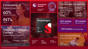 퀄컴, 스냅드래곤 7 3세대 AP 공개