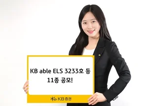 KB증권, 최고 연 15.0% 추구 ELS 등 11종 공모