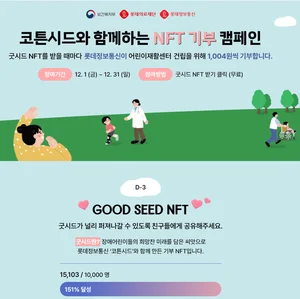 롯데정보통신, NFT 플랫폼 ‘코튼시드’로 사회공헌