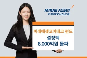 ‘미래에셋코어테크 펀드’ 설정액 8000억원 돌파