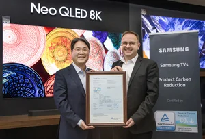 삼성전자, Neo QLED·OLED·더 프레임 등 TUV라인란드 '탄소저감' 인증