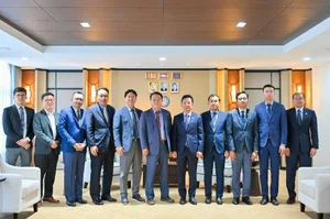 에스티에스로보테크,캄보디아 산업부장관과 로봇산업 간담회 