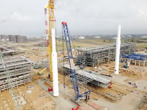 대우건설, 나이지리아 LNG 플랜트 핵심공정 설치 완료