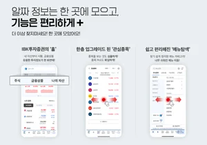 IBK證, MTS 고도화..고객 편의성 강화
