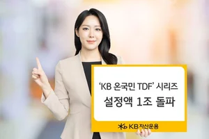KB자산운용, ‘온국민 TDF’ 시리즈 설정액 1조 돌파
