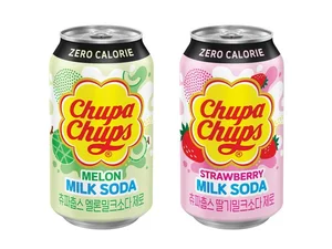 '츄파춥스X밀크소다'·'멘토스X스파클링워터' 콜라보