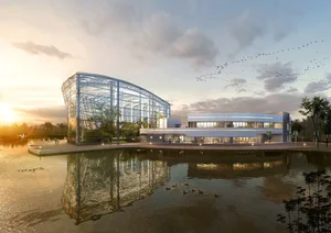 DL이앤씨, 국내 최초 간척지 수목원 '국립새만금수목원' 조성 중