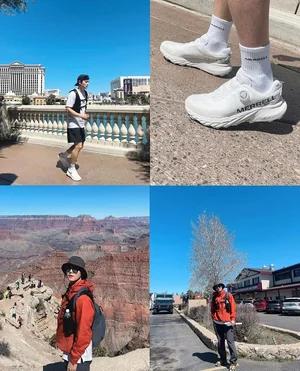 배우 김동준, 스타일리시한 미국 여행룩 선보여