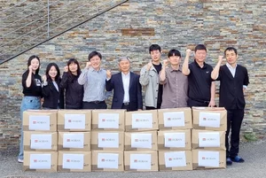 호반그룹, 협력사 근로자에 감사 선물 전달