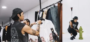 아티스트 레디X허프(HUF) 콜라보 티셔츠 완판 행진