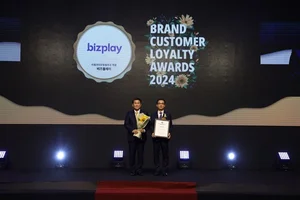 비즈플레이, 브랜드 고객충성도 대상 수상