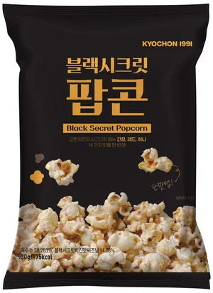 교촌치킨, 블랙시크릿치킨팝콘 정식 출시