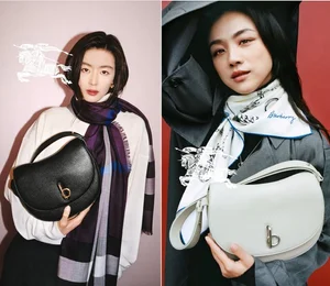 전지현·탕웨이, 버버리 '로킹 홀스 백' 캠페인 참여