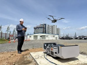 신세계건설, 자동화 드론 'DJI DOCK2' 현장 적용 